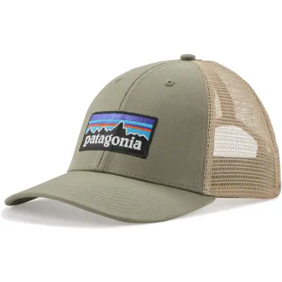 Patagonia P-6 Logo LoPro Trucker Hat Garden Green