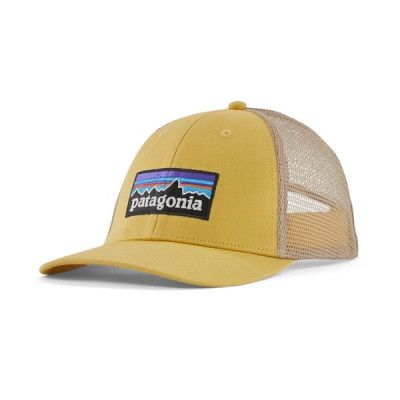 Patagonia P-6 Logo LoPro Trucker Hat Surfboard Yellow