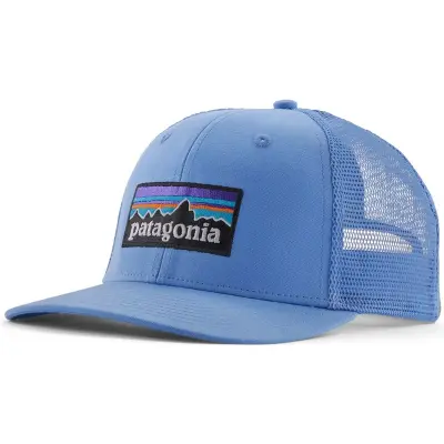 Patagonia P-6 Logo Trucker Hat Abundant Blue Abundant Blue Onesize