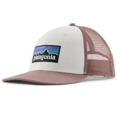Patagonia P-6 Logo Trucker Hat Birch White