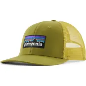 Patagonia P-6 Logo Trucker Hat Graze Green