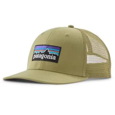 Patagonia P-6 Logo Trucker Hat Gumtree Green