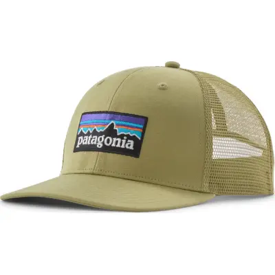 Patagonia P-6 Logo Trucker Hat Gumtree Green
