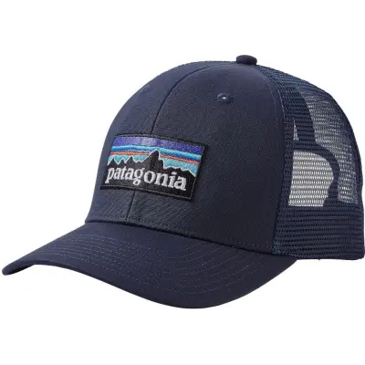 Patagonia P-6 Logo Trucker Hat Navy Blue/Navy Blue