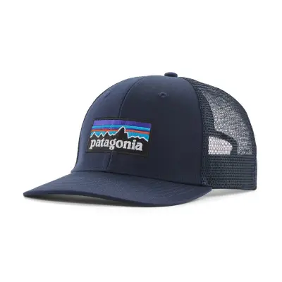 Patagonia P-6 Logo Trucker Hat New Navy - NoSize