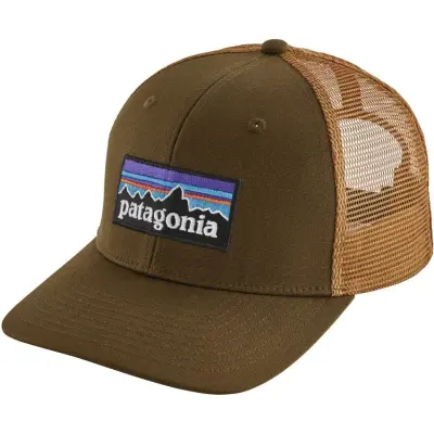 Patagonia P-6 Logo Trucker Hat Sediment