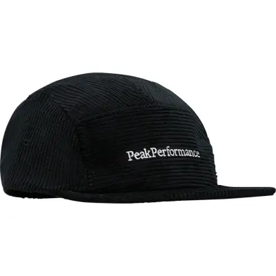 Peak Performance Cord Cap Black