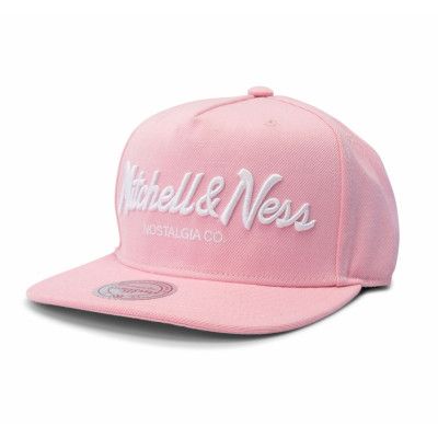 Pinscript Snapback, Pink, Onesize,  Ness