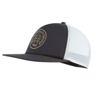 Rab Cirque Print Cap Unisex Beluga/Pewter