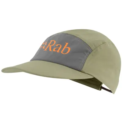 Rab Talus 5 Panel Cap Light Khaki /Graphene
