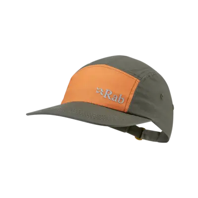 Rab Venant 5 Panel Cap Graphene/Marmalade