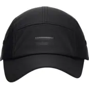 Rains 5 Panel Cap W1 Black