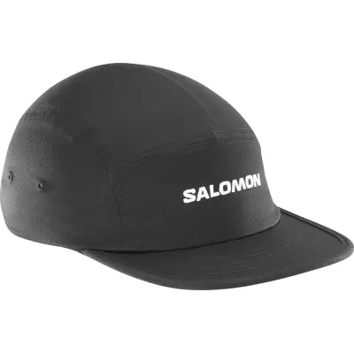 Salomon Logo 5 Panel Deep Black