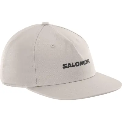 Salomon Logo Flat Cap Etherea