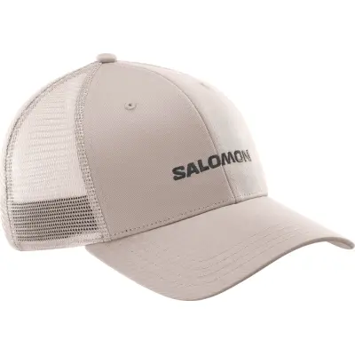 Salomon Logo Trucker Cap Etherea