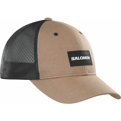 Salomon Trucker Curved Cap Shitake/Deep Black