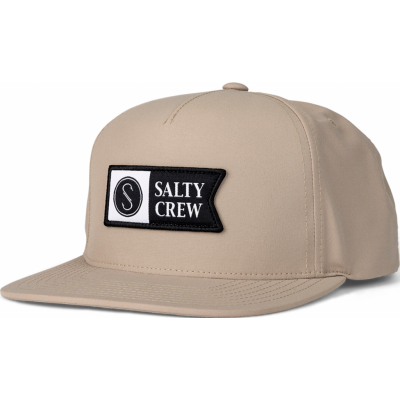 Salty Crew Men's Alpha Tech 5 Panel Sand Dune