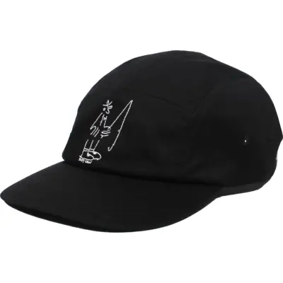 Salty Crew LB 5 Panels Cap Pirate Black