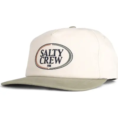 Salty Crew Men's A-Frame 5 Panel Wax/fern