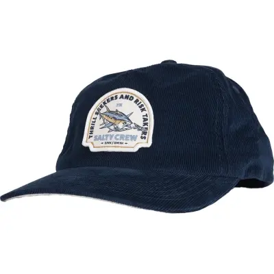 Salty Crew Men's Chaser Cord 5 Panel Dark Slate