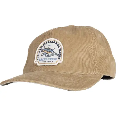 Salty Crew Men's Chaser Cord 5 Panel Straw