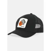 Seaside Trucker Cap, Black Sardine, Onesize, Träningstillbehör
