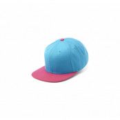Snap Back Two Tones, Aqua/Dk Pink, Onesize,  Wow
