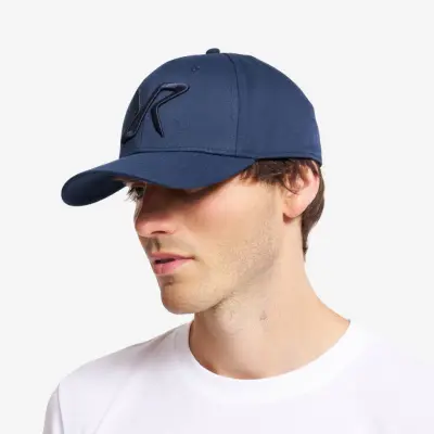 Snapback Logo Cap Unisex Deep Navy, Storlek:One Size