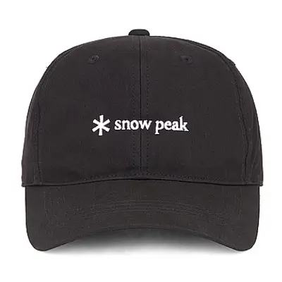 Snow Peak Nsd Logo Cap Black