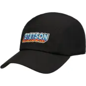 Stetson 5-Panel Stacked Letters Cap Black