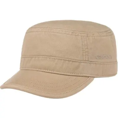 Stetson Army Cap Cotton Sand