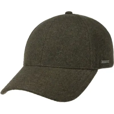 Stetson Baseball Cap Wool/ Cashmere EF Moss