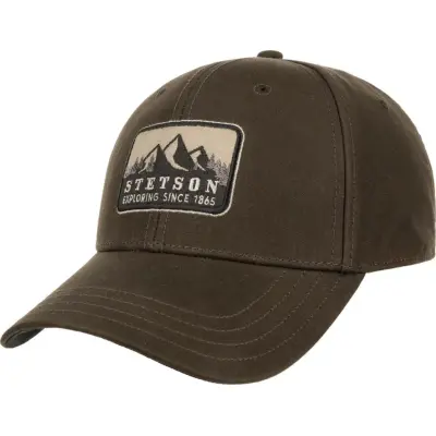 Stetson Exploring Since 1865 Cap Dark Brown