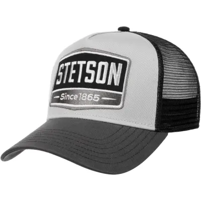 Stetson Highway Trucker Cap Grey/Black