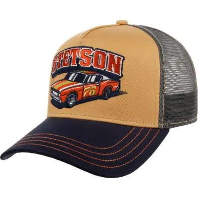 Stetson Muscle Car 75 Trucker Cap Brown/Blue