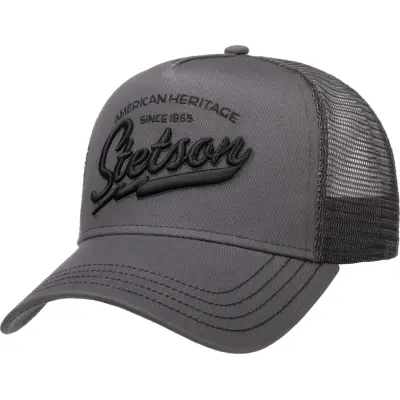 Stetson Since 1865 Trucker Cap Grey
