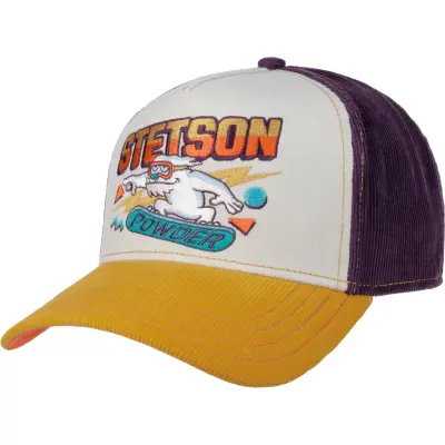 Stetson Snowboard Trucker Cotton Cap Sand