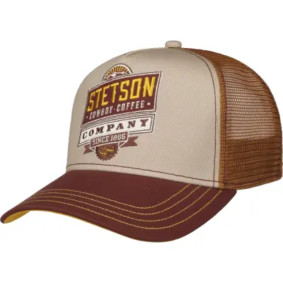 Stetson Trucker Cap Cowboy Coffee