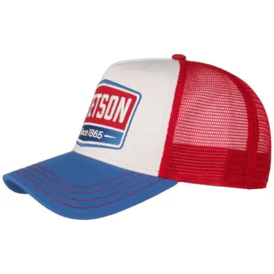 Stetson Trucker Cap Gasoline Blue/Red
