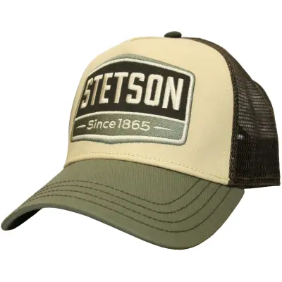 Stetson Trucker Cap Gasoline Olive