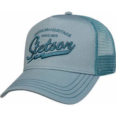 Stetson Unisex Trucker Cap American Heritage Classic Blue
