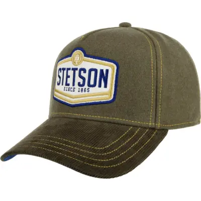 Stetson Wordmark Patch Cap Olive