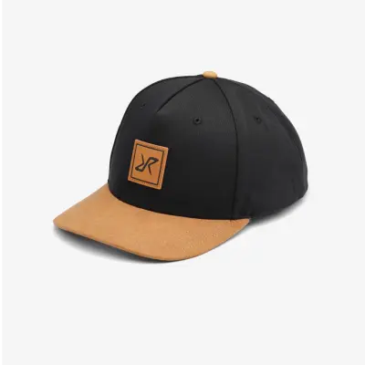 Suede Cap Unisex Black, Storlek:One Size