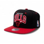 Team Arch Snapback, Black-Red, Onesize,  Ness