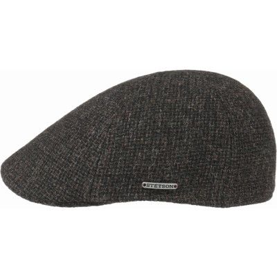 Stetson Texas Classic Wool Flat Cap Olive