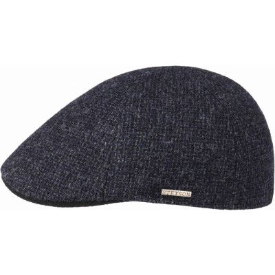 Stetson Texas Classic Wool Flat Cap Navy