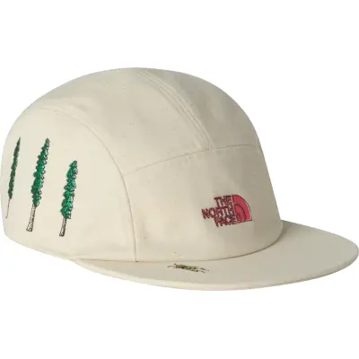 The North Face Norm Camp Hat White Dune/Raw Undyed/Graphics