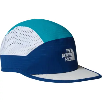 The North Face Summer LT Run Hat Deep Teal/Estate Blue/White Dune