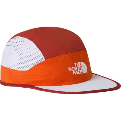 The North Face Summer LT Run Hat Iron Clay/Pearl Stone/Lava Red