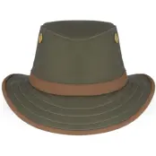 Tilley TWC7 Outback Waxed Cotton Green/British Tan